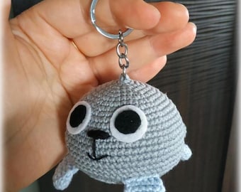 Crochet Bear Keychain Pattern | Amigurumi Animal PDF | Easy Digital Download