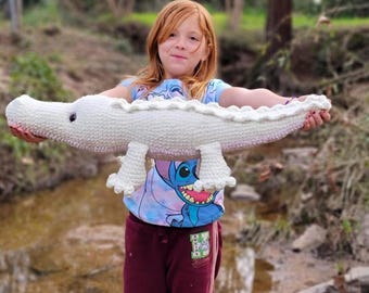 Crocodile Amigurumi Crochet Pattern: DIY Alligator Toy (PDF Pattern)
