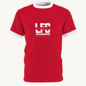 Retro Liverpool Inspired T Shirt | Anfield Coordinates Fan Tee, Vintage Football Shirt Gift for Supporters