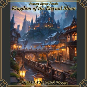 Fantasy Jigsaw Puzzle (110,252,520,1014-piece) [Kingdom of the Eternal Moon]