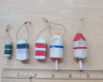 Nautical Vintage Style Buoys 1:12
