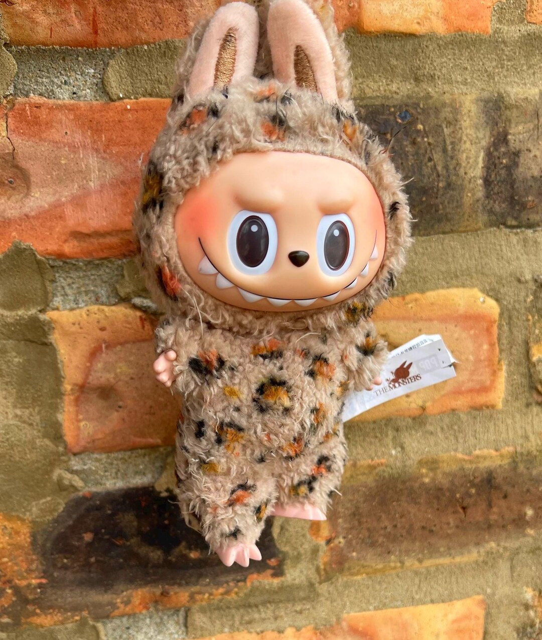 Authentic Custom Leopard Print Labubu Bag Charm - Etsy