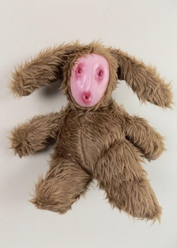 creepy bunny doll