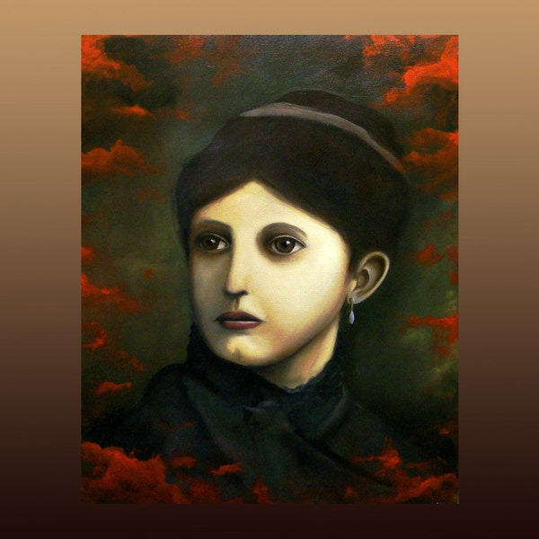 Gazing Willow original painting