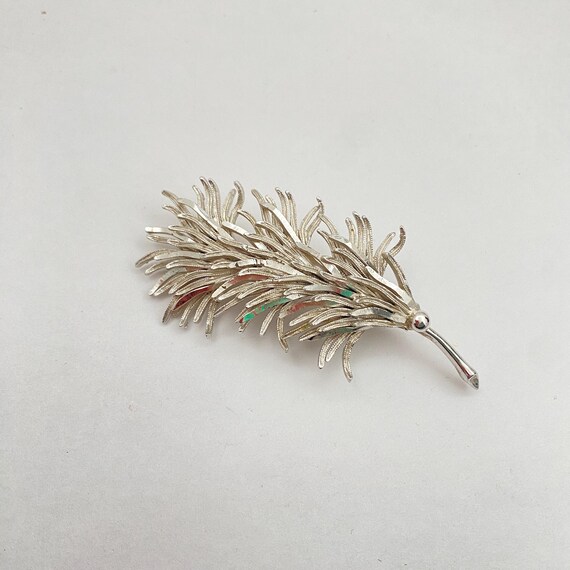 Vintage Coro Exploding Firework Brooch - Shimmeri… - image 6