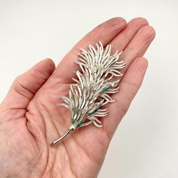 Vintage Coro Exploding Firework Brooch - Shimmeri… - image 3