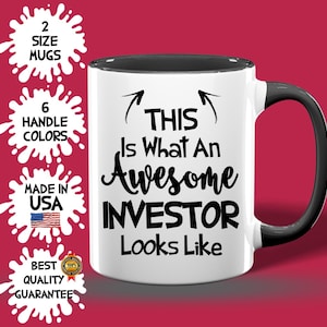 Awesome Investor Mug, Custom Investor Cup, Best Birthday Investor Idea, Investor Best Seller Gift, Investor Appreciation Mug, Coffee Cup
