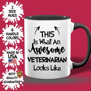 Awesome Veterinarian Mug, Best Veterinarian Ever, Veterinarian Appreciation Gift, Thank You Veterinarian Idea, Best Seller Veterinarian Cup