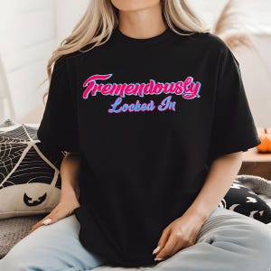 Lock Down Vibes Unisex Softstyle T-Shirt, Locked In, Romy Gonzalez Quote, Comfortable Tee