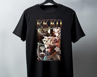 Ekko Arcane Bootleg Shirt: League of Legends Streetwear (PNG Digital File)