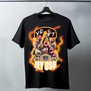 Jey Uso PNG , YEET Png, WrestleMania Collage Digital Design for Sublimation DTF Screen Print