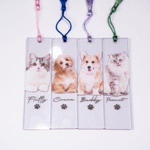 Personalisierte Haustier Foto Lesezeichen, personalisierte Foto Lesezeichen, personalisierte Foto Lesezeichen, Hunde Lesezeichen, Geburtstagsgeschenk