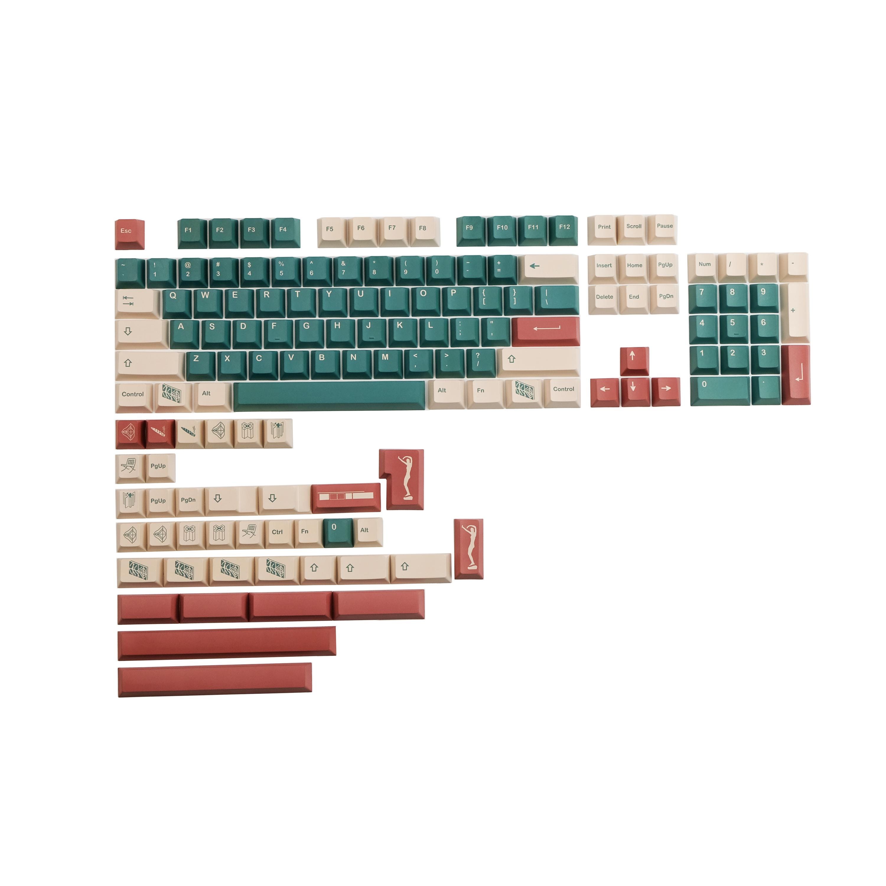 Marble Keycap Set,108 Cherry Keycaps,pbt Keycaps,cherry MX Keycaps ...