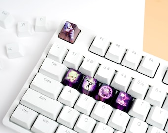 Tecla artesanal Invoker Dota 2, tecla Cherry MX personalizada, tecla para teclado mecánico, regalo de Dota 2 para gamers, tecla personalizada para gaming