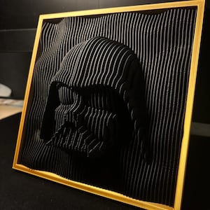 Darth Vader Wall Hanging | Star Wars Collectible | Geek Room Decor | Star Wars | Wader | Wall Decor