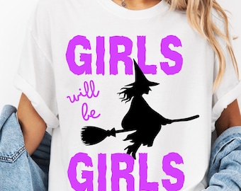 Halloween Witch PNG, Salem Witch Design, Halloween Gift (Digital Download)