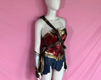 ワンダーウーマン コスチューム ダイアナ プリンス コスプレスーツ コスプレトップバージョン