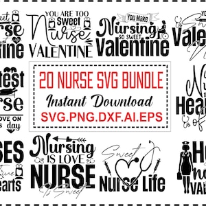 Nurse SVG Mega Bundle, Nurse Quotes SVG, Nurse Sayings, Nurse Life, Doctor Svg, Nurse Superhero, Nurse Svg Heart, Registered nurse Cricutsvg