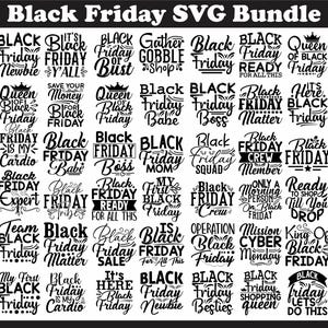 Black Friday SVG Bundle, Black Friday Squad, Black friday shirt svg, Black friday quotes, Black friday png, Black Friday bundle Svg Png