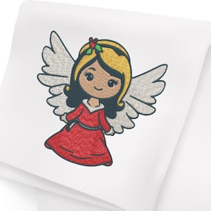Ricamo a macchina &quot;Angel Girl&quot;. Ricama su abbigliamento, cuscini, cappelli e borse per familiari, amici e colleghi. Crea regali personalizzati.