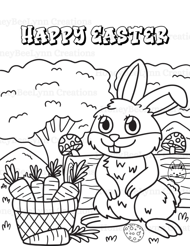 Easter Activity Pages: Prek &amp; Kindergarten Digital Download. Spring ...