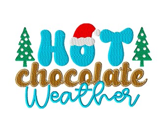 Christmas Machine Embroidery Design: Winter Instant Download Embroidery Files (5 Sizes).