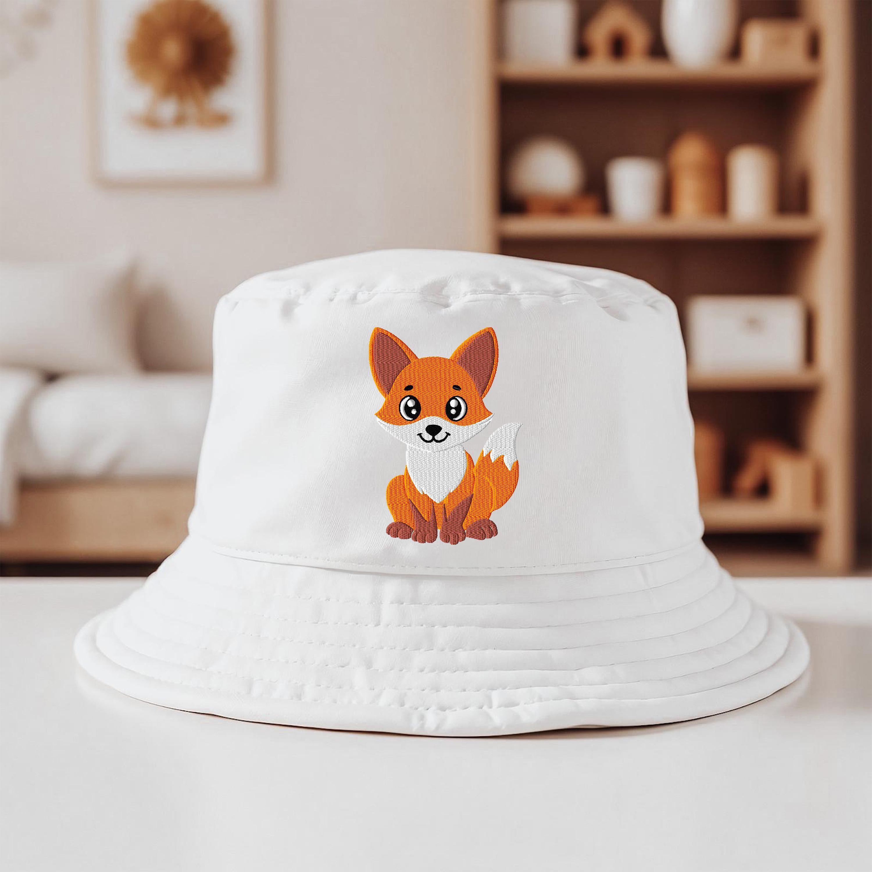 Fox Machine Embroidery Design: Animal Instant Download Files (5 Sizes ...