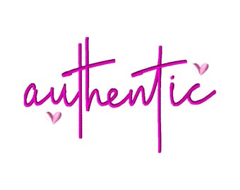 Boho Word Art Inspirational Machine Embroidery Design: Instant Download Embroidery Files (5 Sizes)
