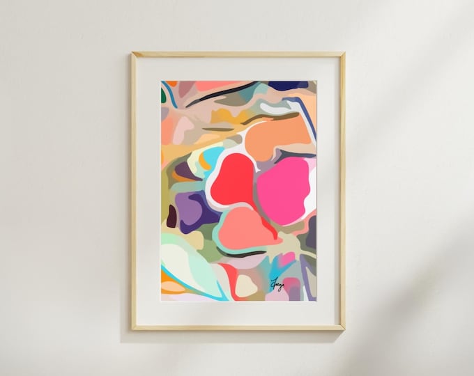 Featured listing image: Australis 1.1 - Limited Edition Abstract Fine Art Print