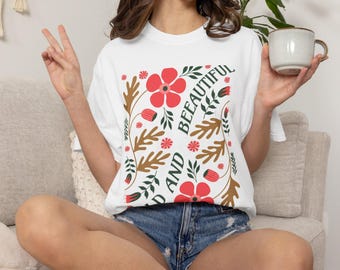 Bold and Beautiful Floral Tee | T-Shirt