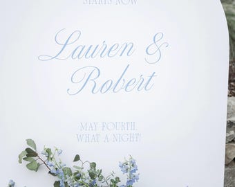 Wedding Welcome Sign Template