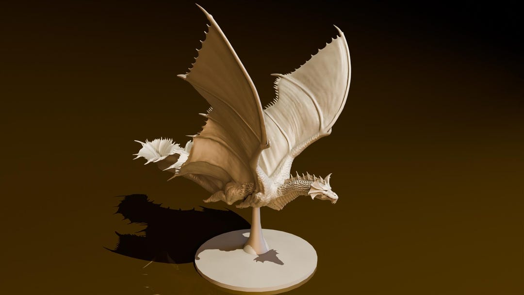 Young Brass Dragon Flying | DND Miniatures | DND Model ...