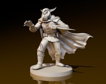 Bugbear Rogue / Miniaturas DND / Modelo DND / DungeonGuildMerchant / No requiere ensamblaje / 1 pieza / Miniatura de rol de rol