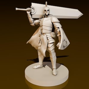 Elf Male Paladin 3 | DND Miniatures | DND Model | DungeonGuildMerchant | No Assembly Required | 1 Piece | TTrpg Mini