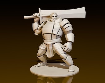 Gigante de fuego masculino / Miniaturas DND / Modelo DND / DungeonGuildMerchant / No requiere ensamblaje / 1 pieza / Miniatura de rol de rol