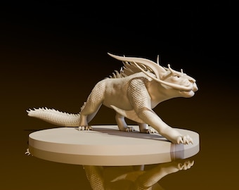 Mishipeshu | DND Miniaturen | DND Modell | DungeonGildenKaufmann | Keine Montage Erforderlich | 1 Stück | TTrpg Mini