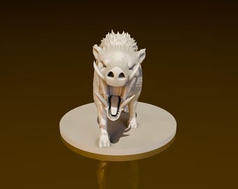 Riesen Eber | DND Miniaturen | DND Modell | DungeonGildenKaufmann | Keine Montage Erforderlich | 1 Stück | TTrpg Mini