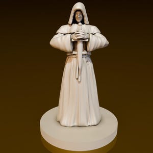 Cultista maschio / Miniature DND / Modello DND / DungeonGuildMerchant / Nessun assemblaggio richiesto / 1 pezzo / Miniatura TTrpg