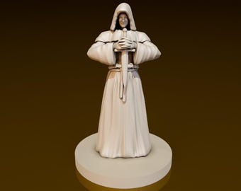 Male Cultist | DND Miniatures | DND Model | DungeonGuildMerchant | No Assembly Required | 1 Piece | TTrpg Mini