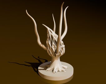 Violet Fungus | DND Miniatures | DND Model | DungeonGuildMerchant | No Assembly Required | 1 Piece | TTrpg Mini