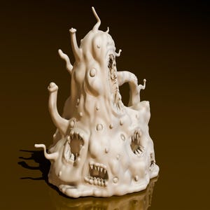 Gibberende mond | Niet storen-miniaturen | Model NS | DungeonGuildVerkoper | 32 mm schaal | Geen montage vereist | 1 stuk | Trpg Mini