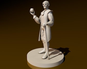 Edle Maskerade | DND Miniaturen | DND Modell | DungeonGildenKaufmann | Keine Montage Erforderlich | 1 Stück | TTrpg Mini
