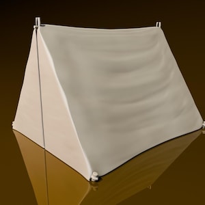 Tent Mimic in Hiding | DND Miniatures | DND Model | DungeonGuildMerchant | 32mmScale | No Assembly Required | 1 Piece | TTrpg Mini