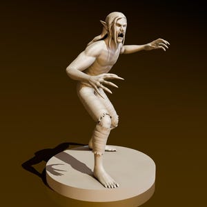 Vampire Spawn Male | DND Miniatures | DND Model | DungeonGuildMerchant | No Assembly Required | 1 Piece | TTrpg Mini