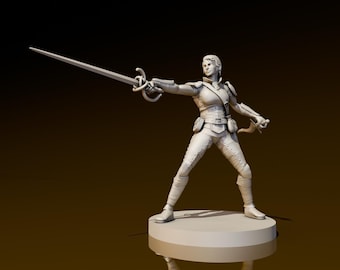 Mensch und Tier | DND Miniaturen | DND Modell | DungeonGildenKaufmann | Keine Montage Erforderlich | 1 Stück | TTrpg Mini