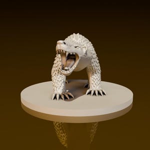 Skeljaskrimsli | Niet storen-miniaturen | Model NS | DungeonGuildVerkoper | Geen montage vereist | 1 stuk | Trpg Mini