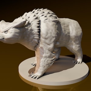 Owlbear | DND Miniatures | DND Model | DungeonGuildMerchant | No Assembly Required | 1 Piece | TTrpg Mini