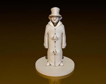 3 Goblins in a Trench Coat | DND Miniatures | DND Model | DungeonGuildMerchant | No Assembly Required | 1 Piece | TTrpg Mini