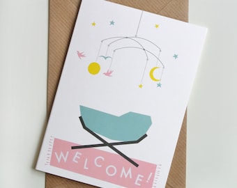 Welcome! New Baby Card