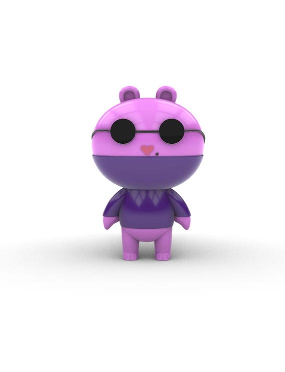Happy Tree Friends the Mole 3D Model STL File – Printable Anime